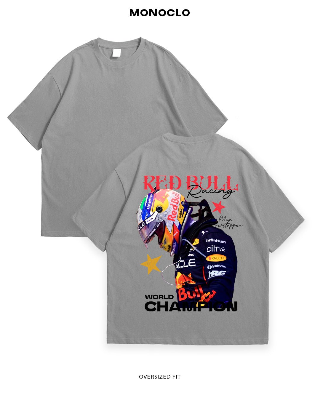Футболка F1 Max Verstappen — World Champion II - MONOCLO UA