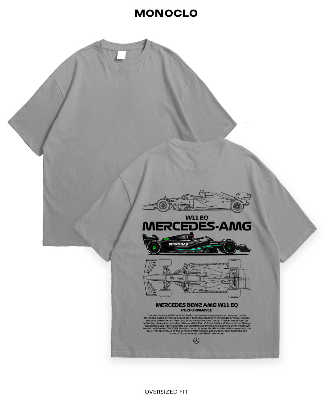 Футболка F1 Mercedes - MONOCLO UA