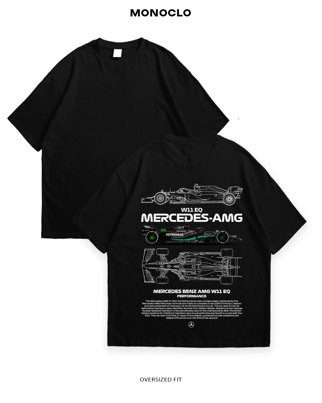 Футболка F1 Mercedes - MONOCLO UA