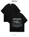 Футболка F1 Mercedes - Benz W15 - MONOCLO UA