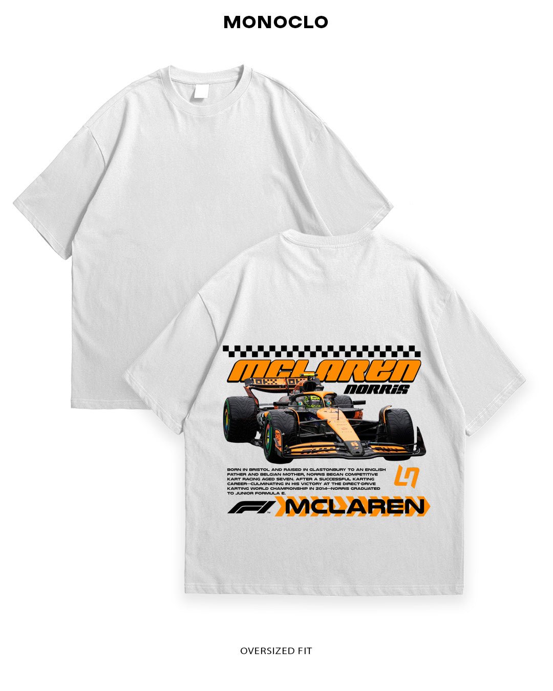Футболка F1 Norris Bolid 2 - MONOCLO UA