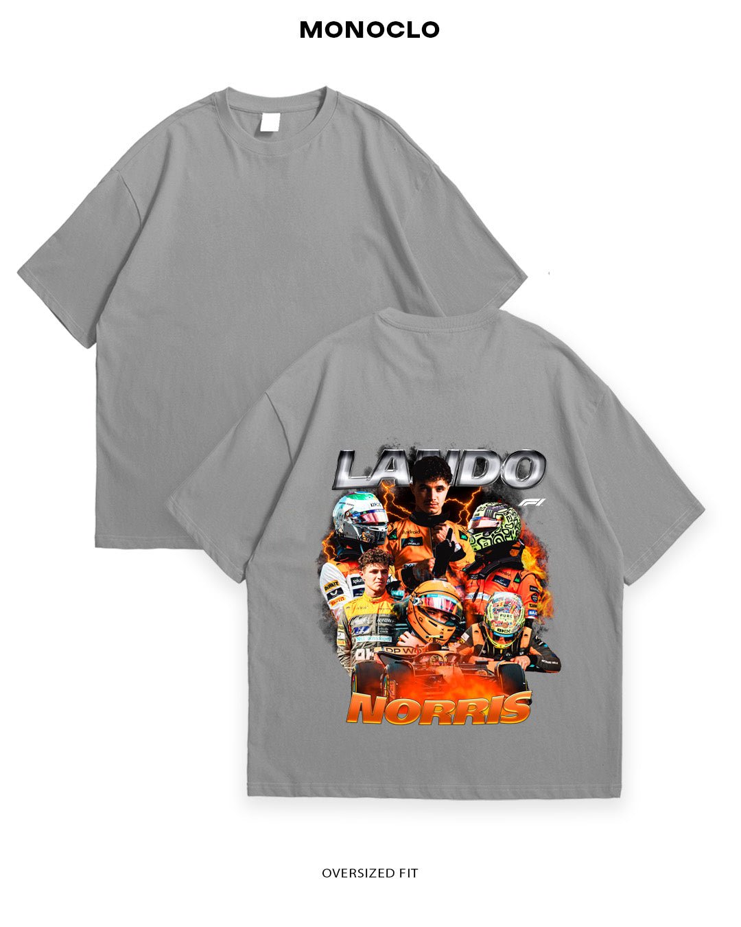 Футболка F1 Norris Fire - MONOCLO UA