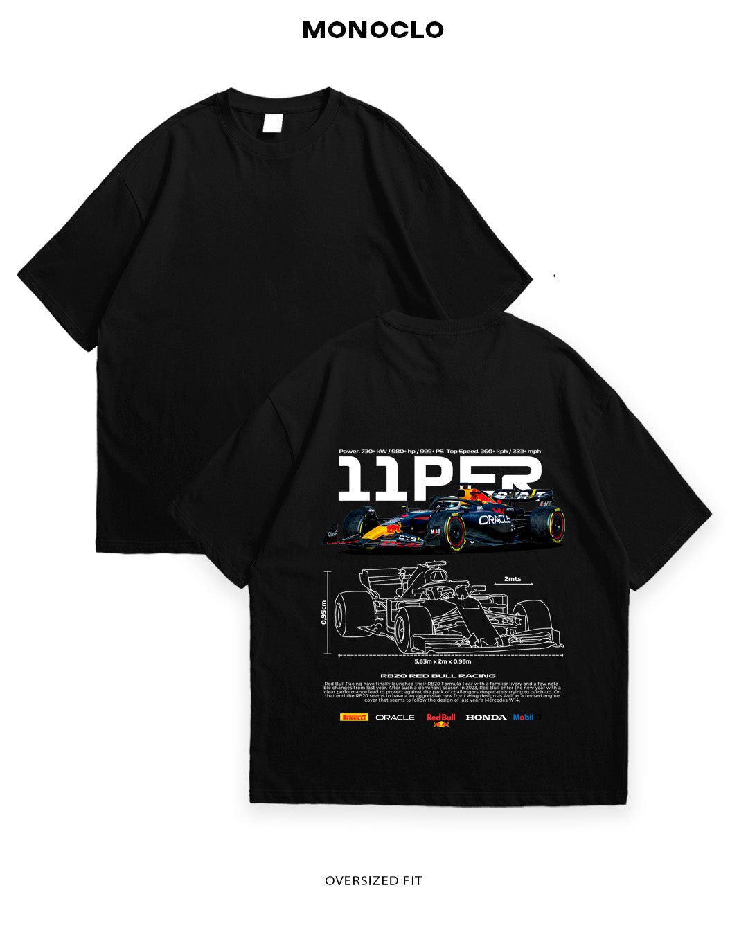 Футболка F1 Perez - MONOCLO UA