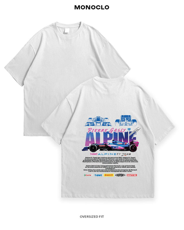 Футболка F1 Pierre Gasly - Alpine F1 Team - MONOCLO UA