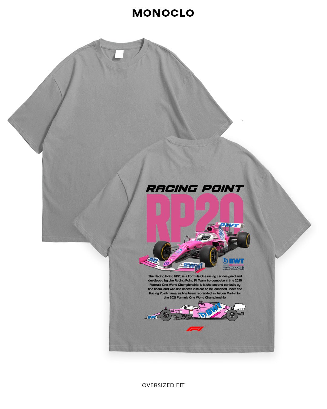 Футболка F1 Racing Point RP20 - MONOCLO UA