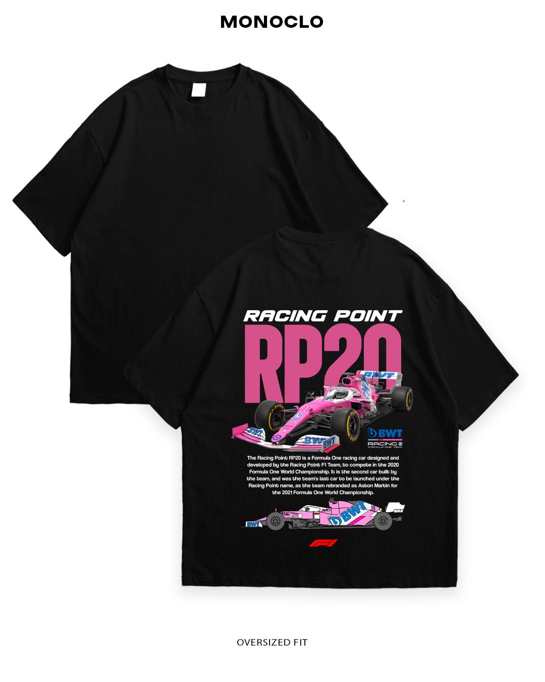 Футболка F1 Racing Point RP20 - MONOCLO UA