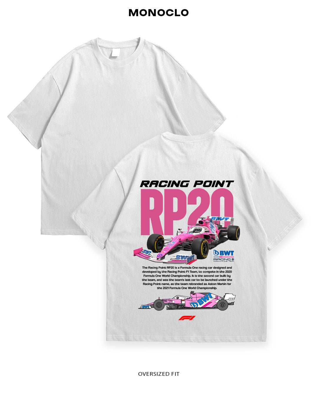 Футболка F1 Racing Point RP20 - MONOCLO UA