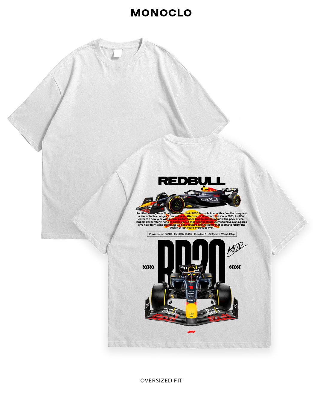 Футболка F1 Red Bull 2 - MONOCLO UA