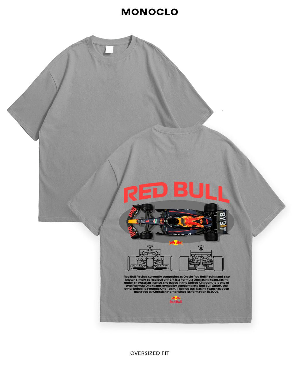 Футболка F1 Red Bull 4 - MONOCLO UA