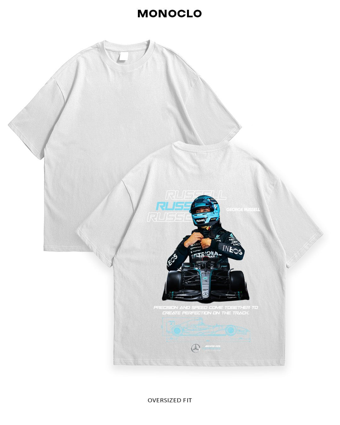 Футболка F1 Russell - MONOCLO UA