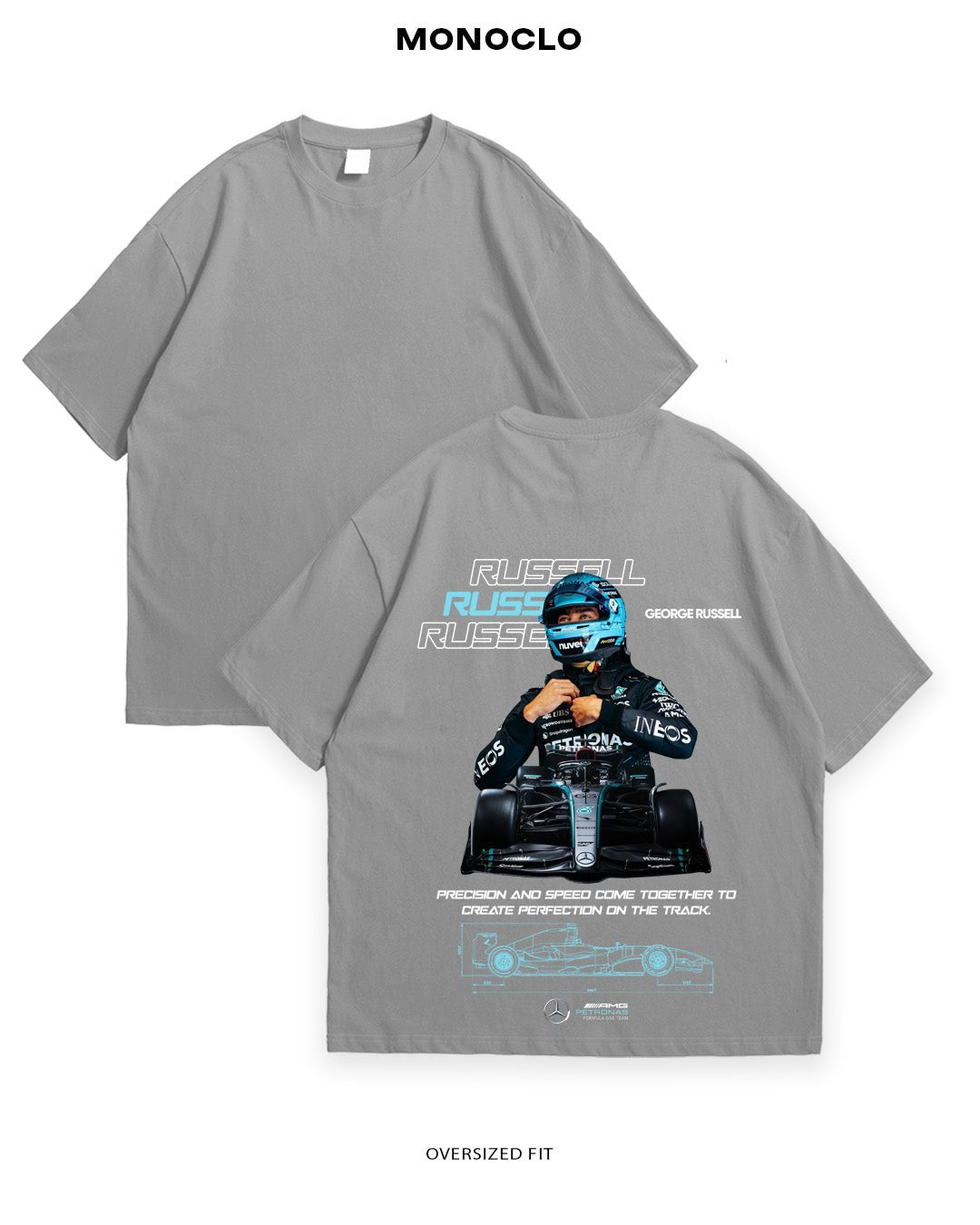 Футболка F1 Russell - MONOCLO UA