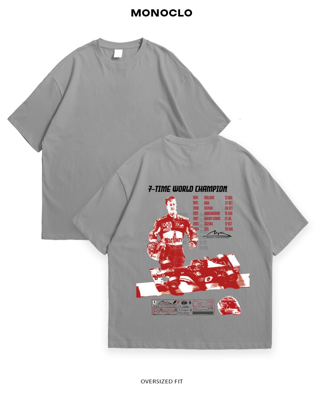 Футболка F1 Schumacher - MONOCLO UA