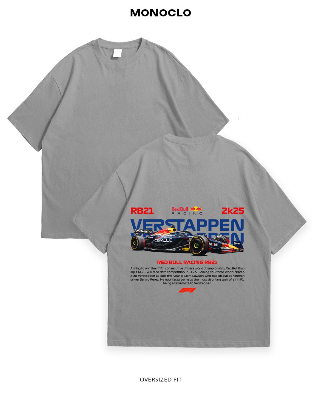 Футболка F1 Verstappen 2k25 - MONOCLO UA