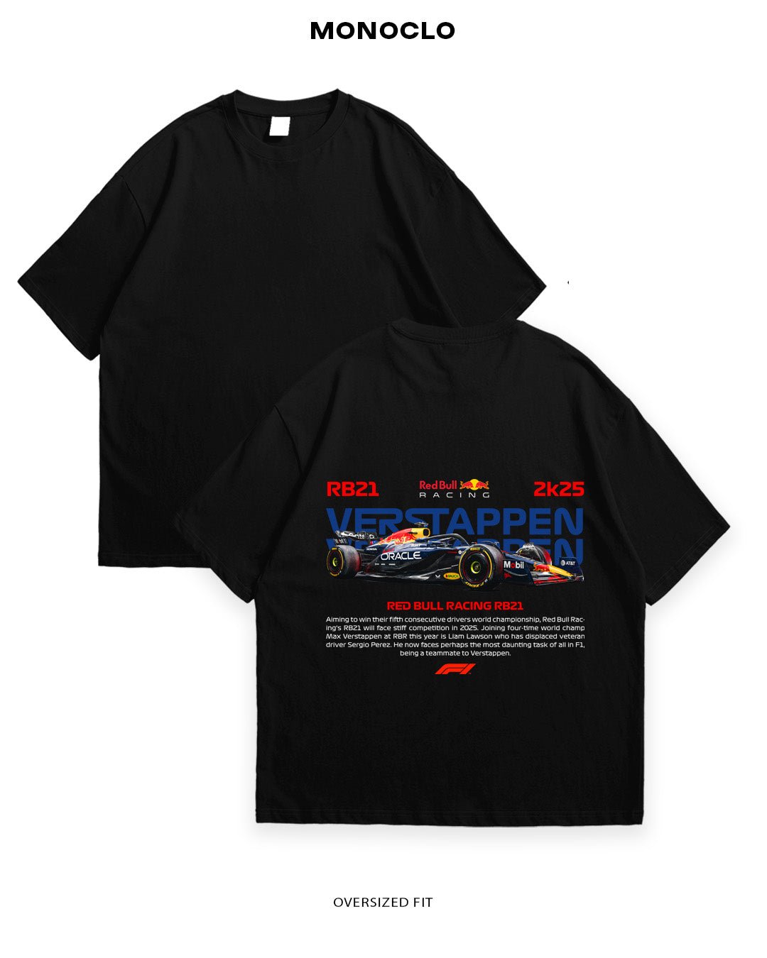 Футболка F1 Verstappen 2k25 - MONOCLO UA