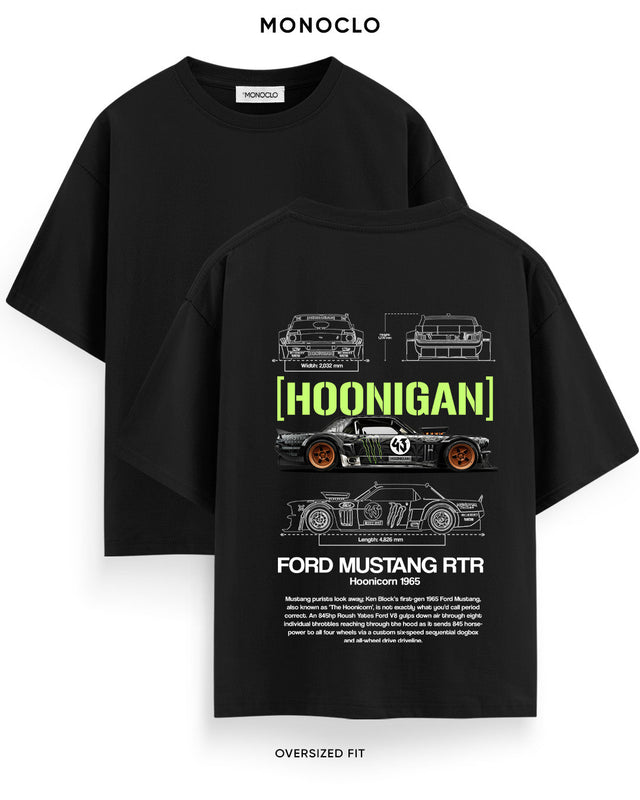 Футболка Ford Mustang Hoonigan RTR - MONOCLO UA