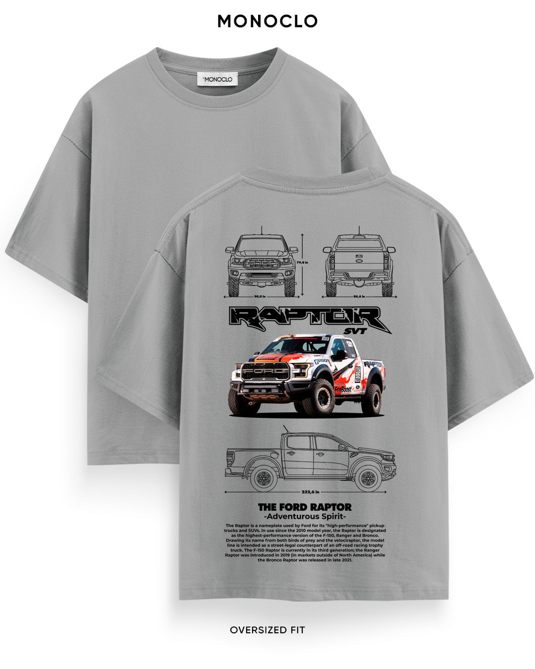 Футболка Ford Raptor SVT - MONOCLO UA