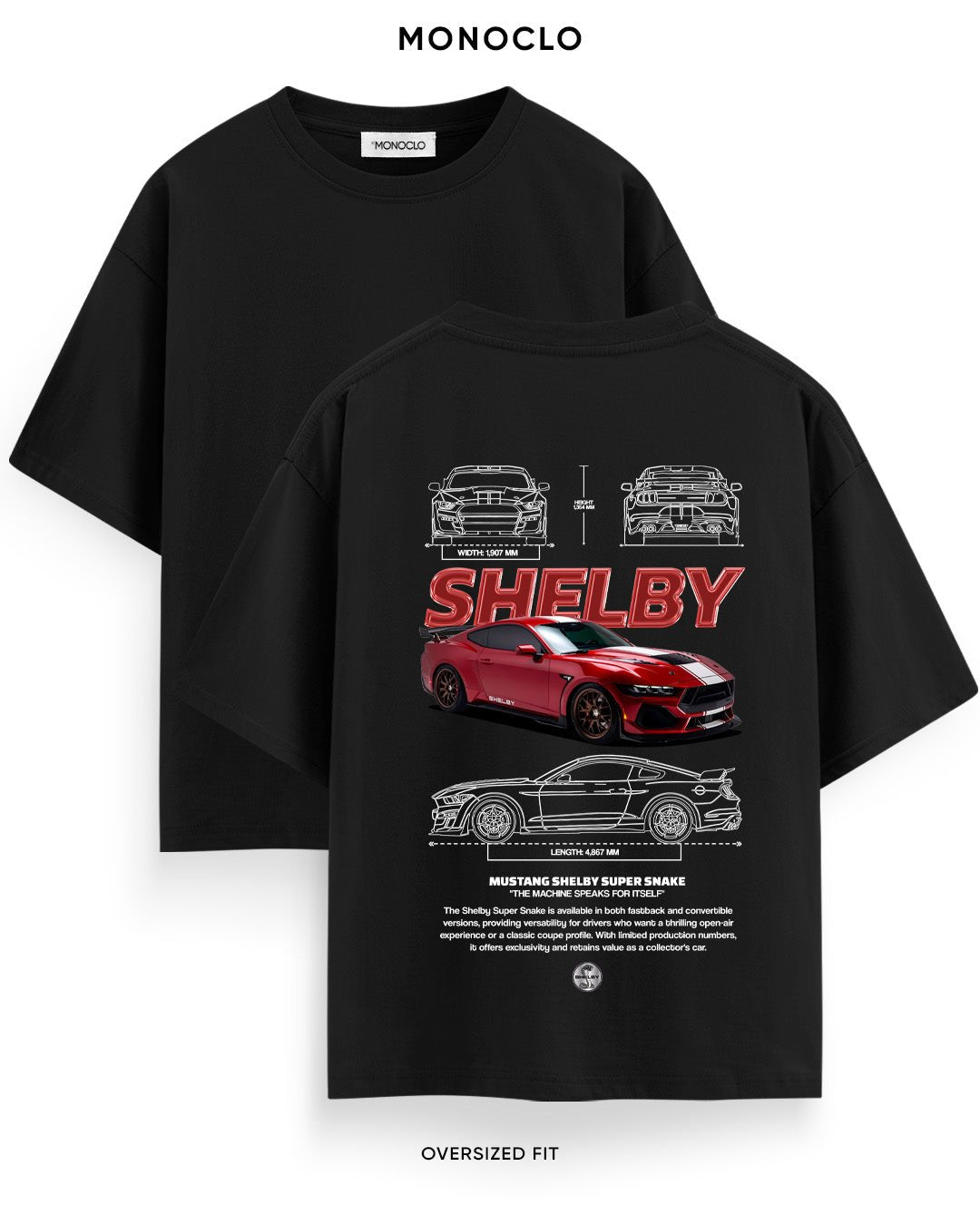 Футболка Ford Shelby Mustang Super Snake - MONOCLO UA