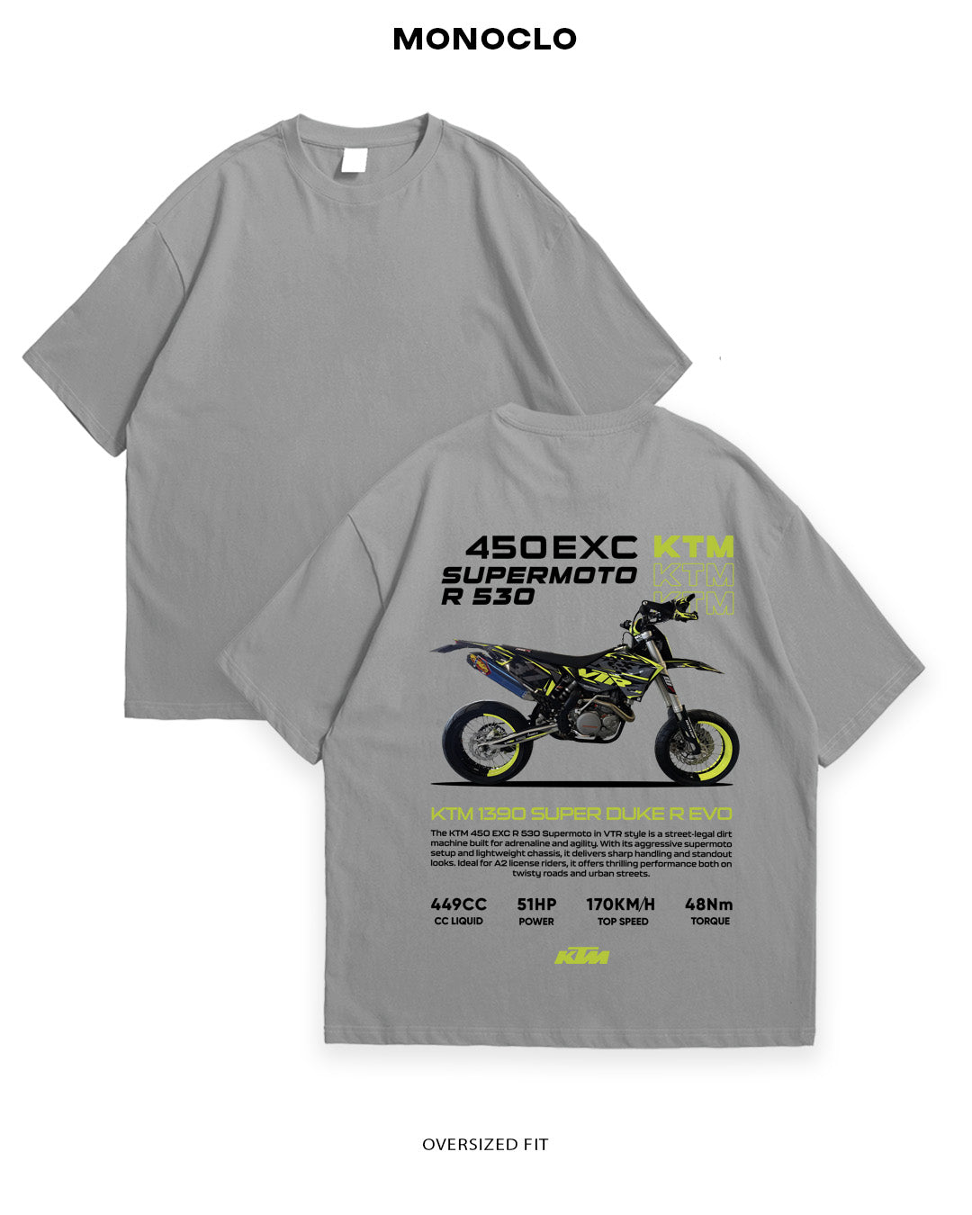 Футболка KTM 450 EXC Supermoto R530 - MONOCLO UA