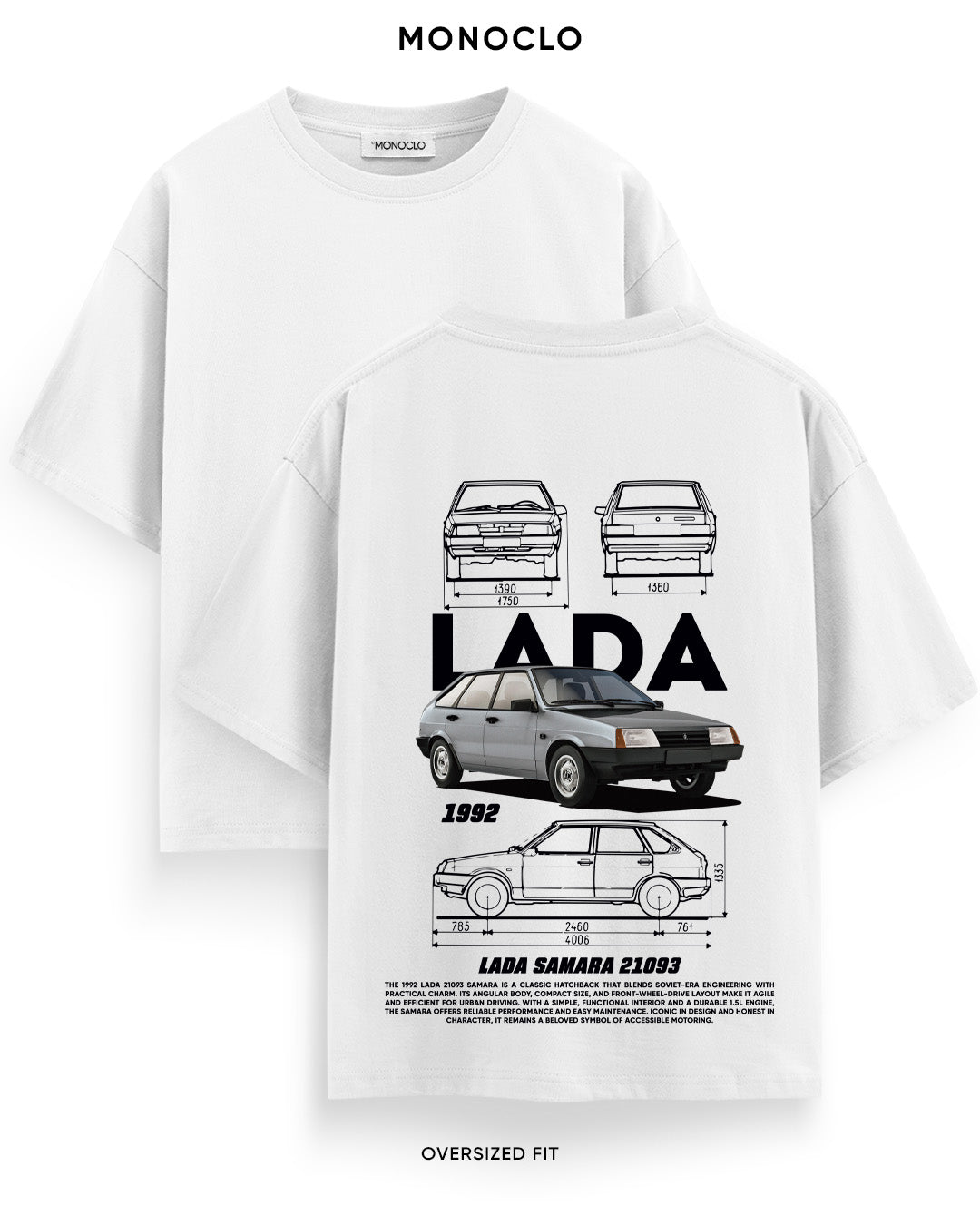 Футболка Lada Samara 21093 - MONOCLO UA