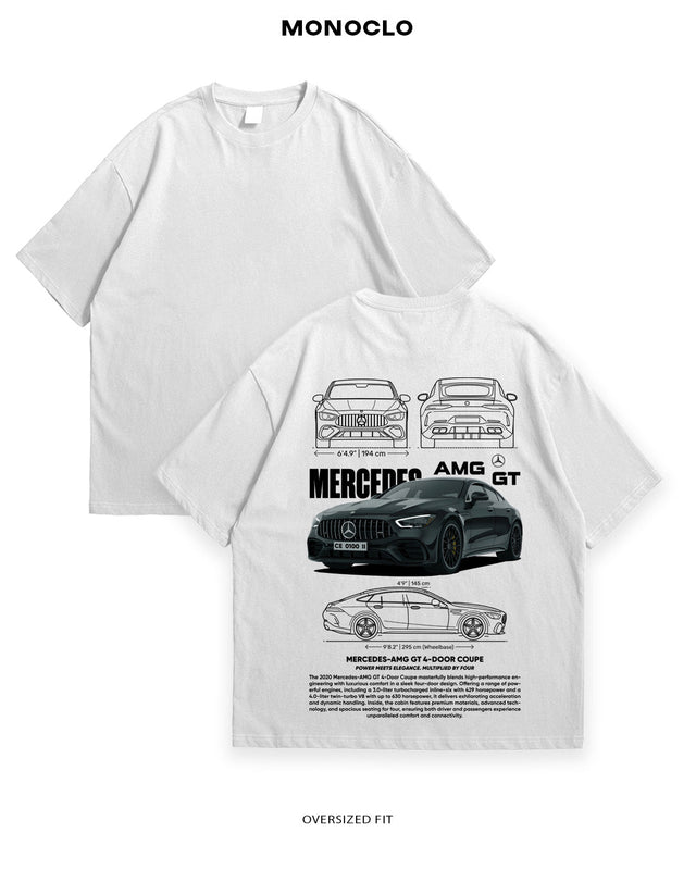 Футболка Mercedes - Benz AMG GT 4 - Door - MONOCLO UA