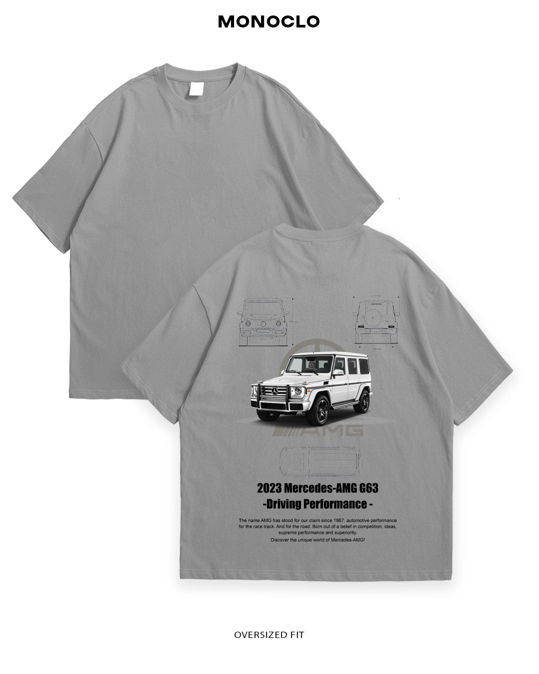 Футболка Mercedes - Benz Mercedes AMG G63 - MONOCLO UA