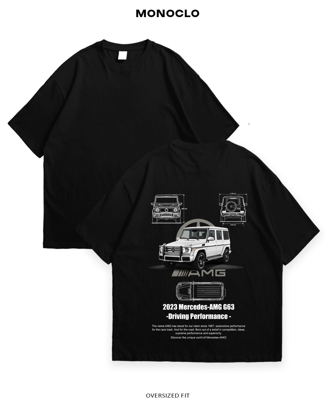 Футболка Mercedes - Benz Mercedes AMG G63 - MONOCLO UA