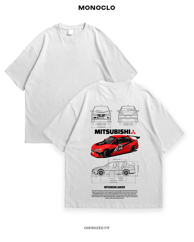 Футболка Mitsubishi Evo 9 Red - MONOCLO UA