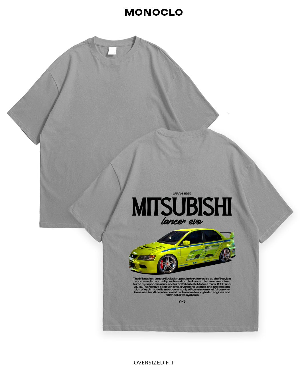 Футболка Mitsubishi Evo 95 - MONOCLO UA