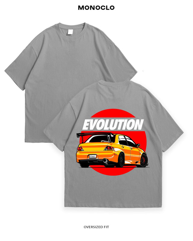 Футболка Mitsubishi Evo Yellow - MONOCLO UA