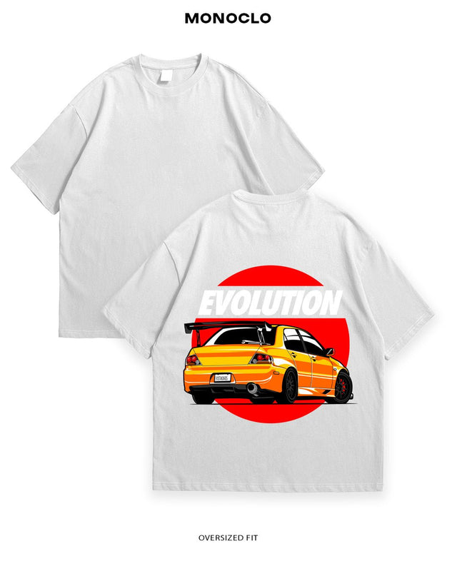 Футболка Mitsubishi Evo Yellow - MONOCLO UA