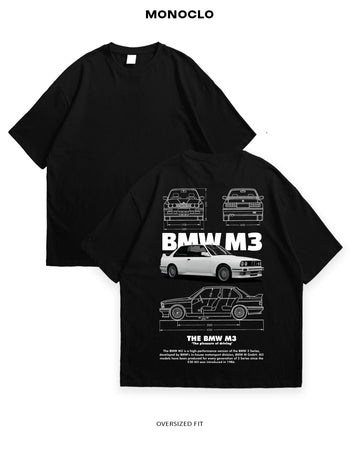 Футболка Monoclo BMW E30 #2 – Чорний