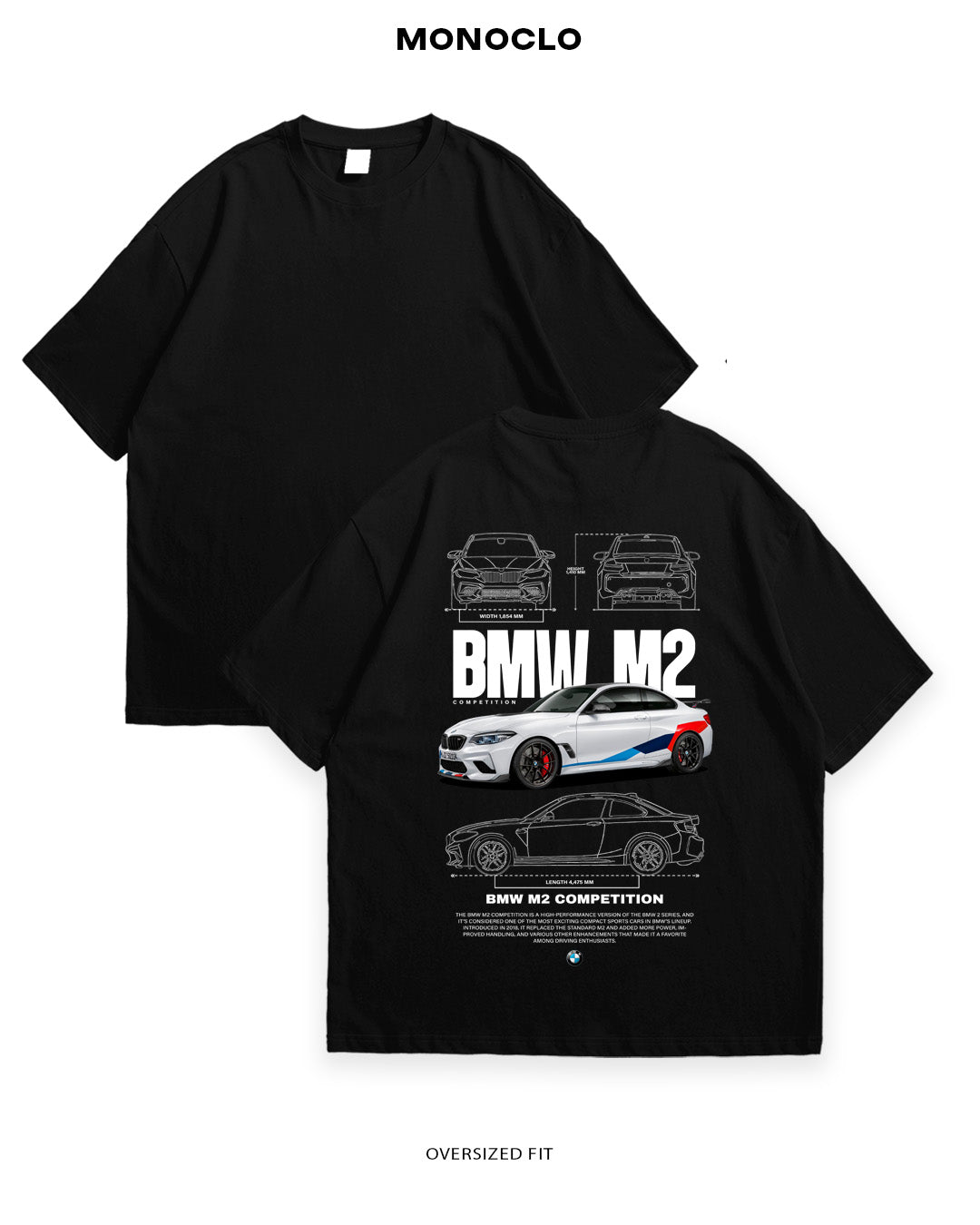Футболка Monclo BMW M2 Competition - MONOCLO UA