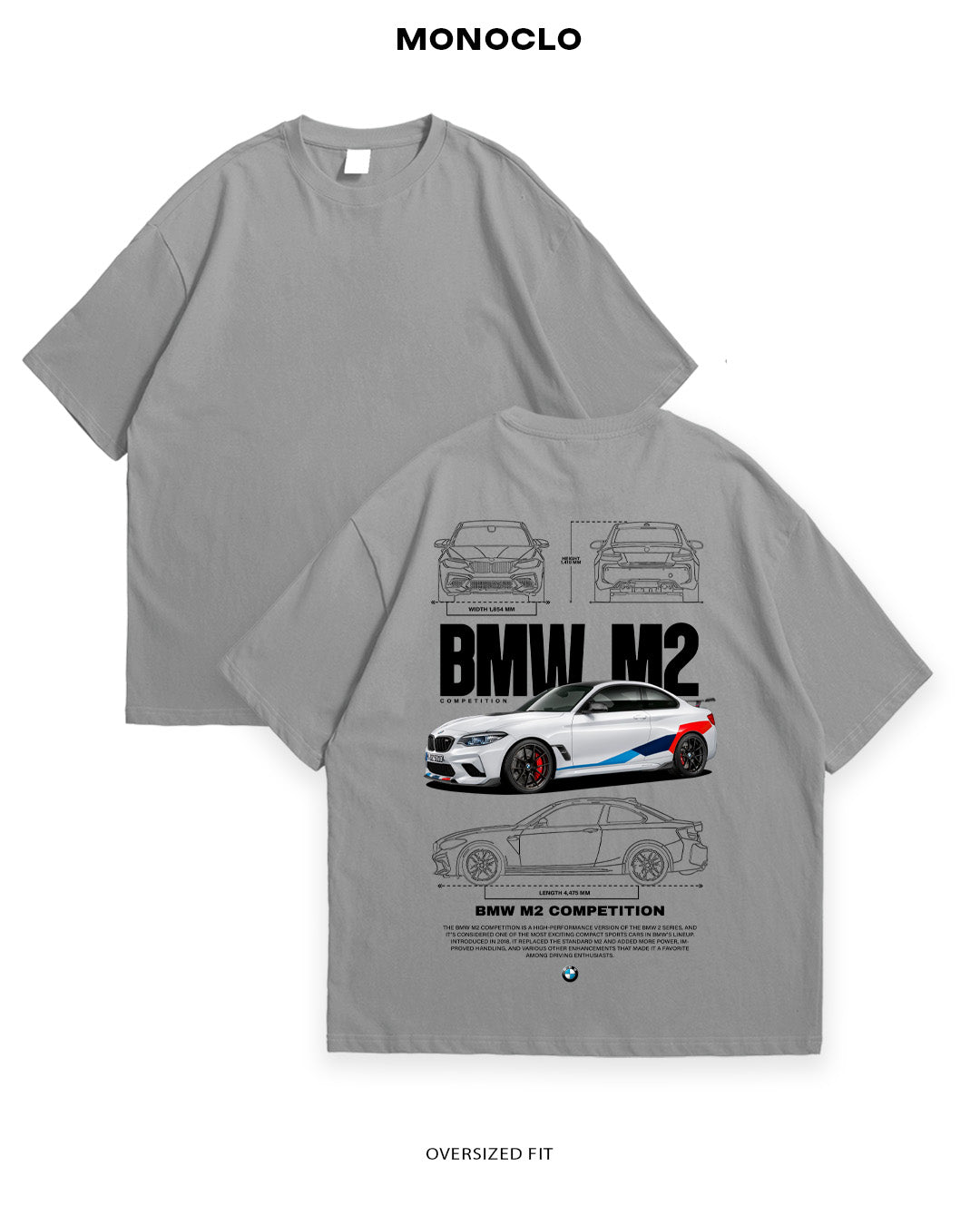 Футболка Monclo BMW M2 Competition - MONOCLO UA