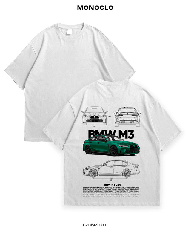 Футболка Monclo BMW M3 G80 - MONOCLO UA