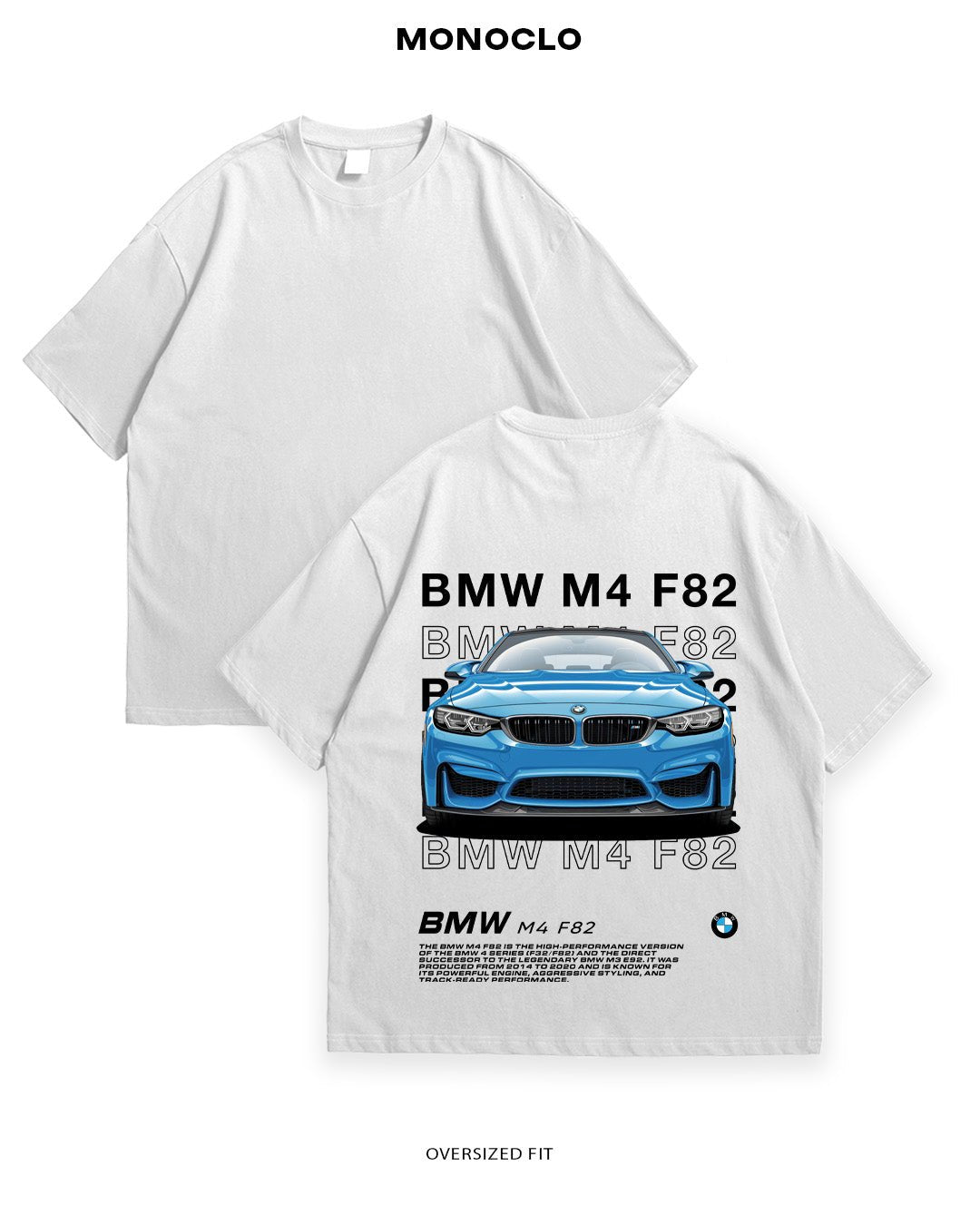 Футболка Monclo BMW M4 F82 Laguna - MONOCLO UA