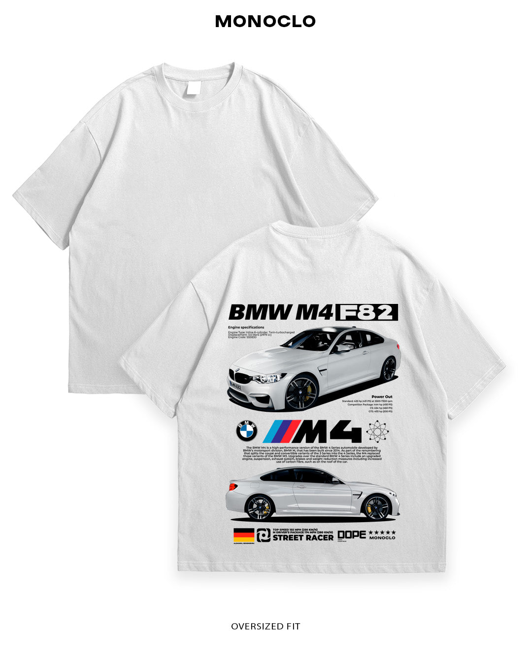Футболка Monclo BMW M4 F82 SNT - MONOCLO UA