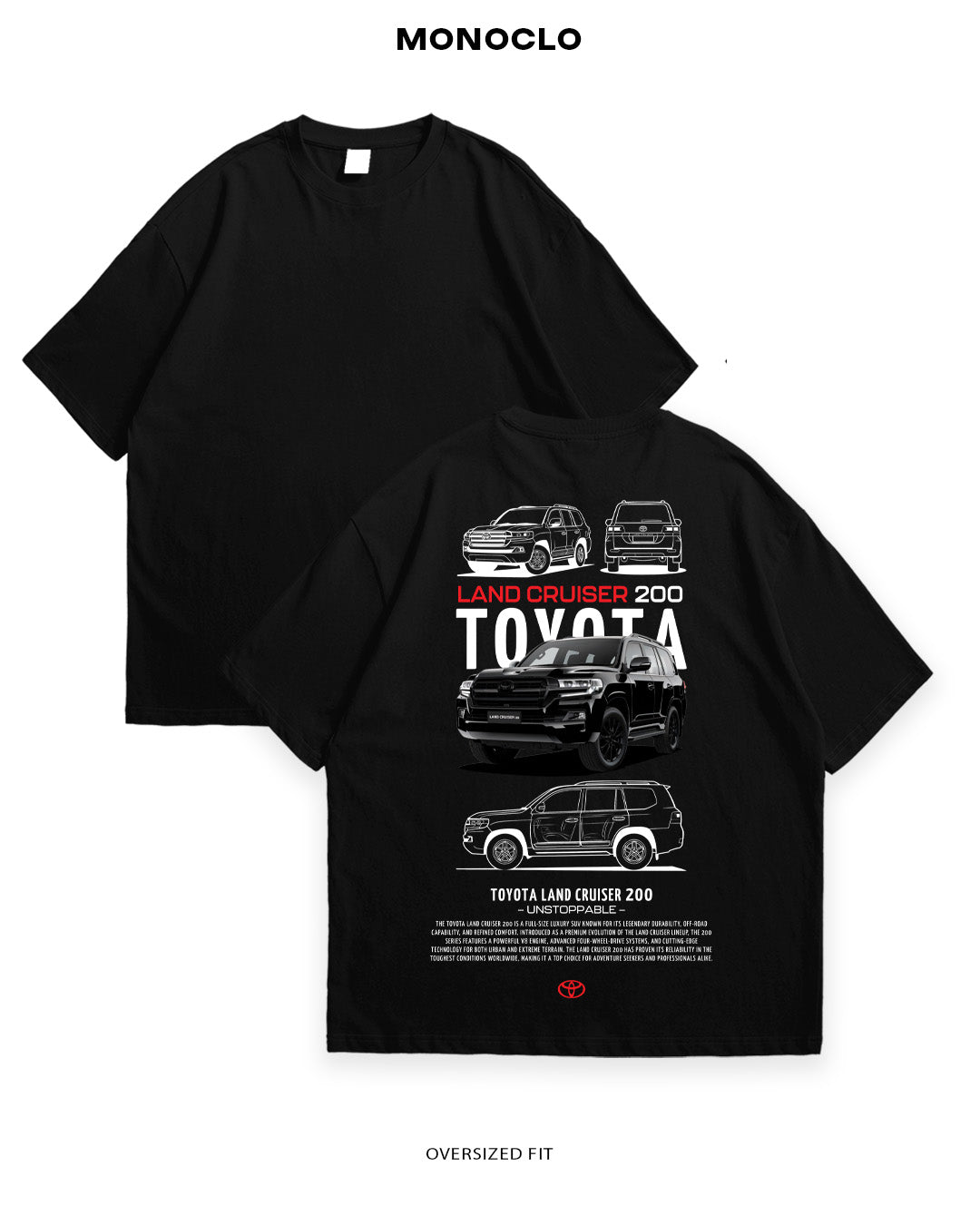 Футболка Monclo Land Cruiser 200 - MONOCLO UA