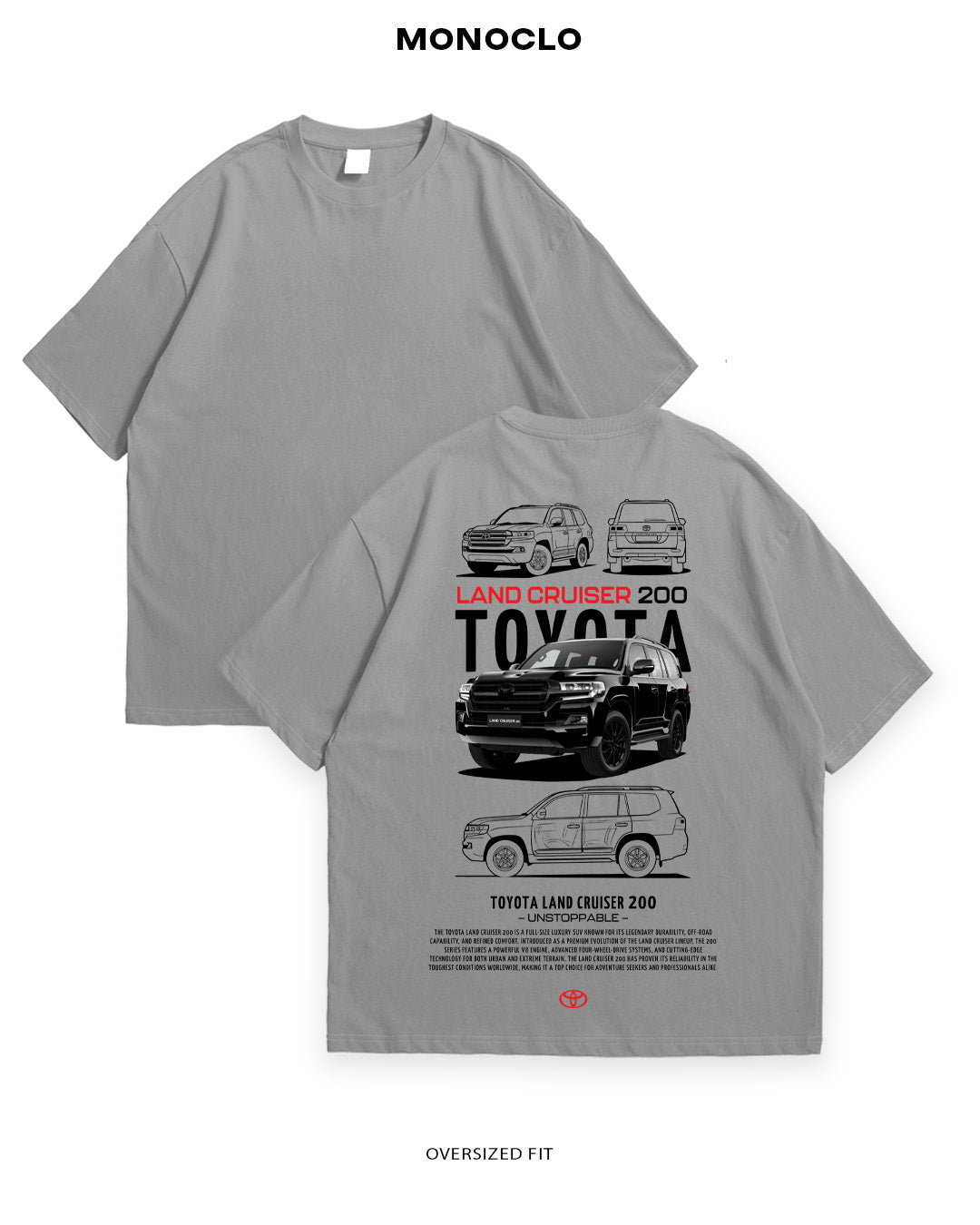 Футболка Monclo Land Cruiser 200 - MONOCLO UA