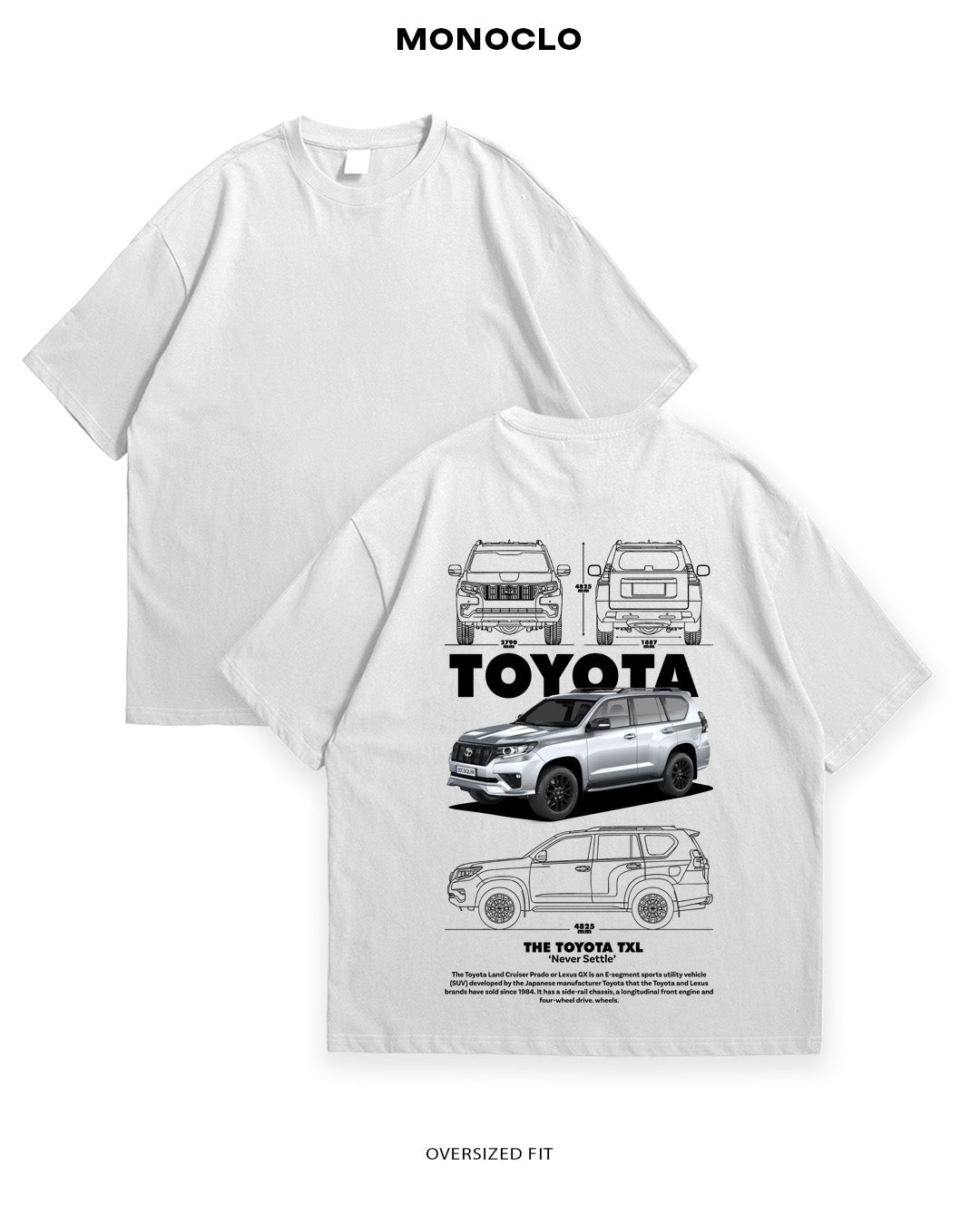 Футболка Monclo Land Cruiser TXL - MONOCLO UA