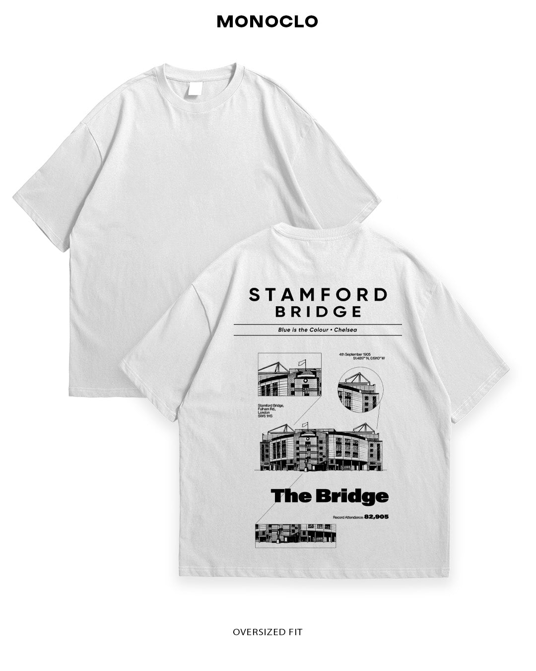Футболка Monclo Stamford Bridge - MONOCLO UA
