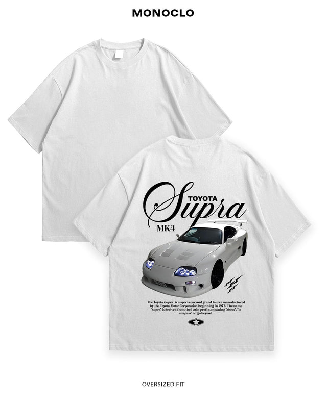 Футболка Monclo Supra MK4 White - MONOCLO UA