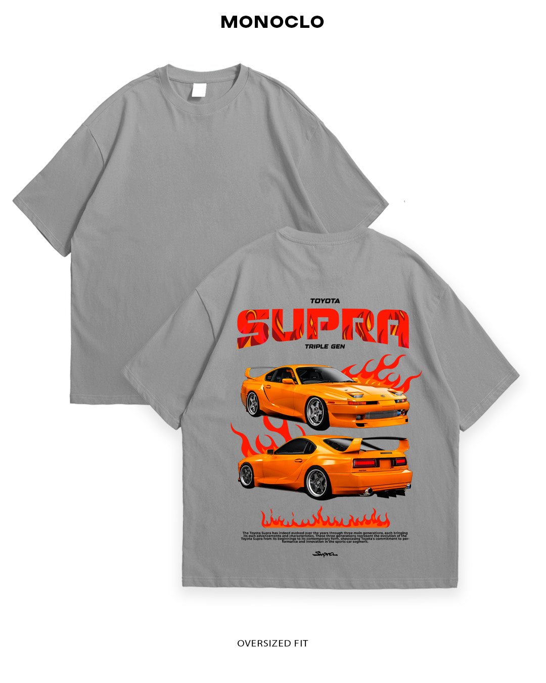 Футболка Monclo Toyota Supra Triple Gen - MONOCLO UA