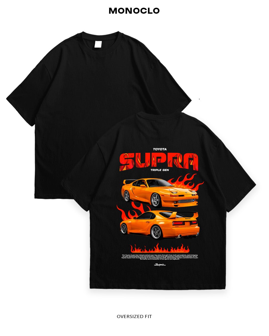 Футболка Monclo Toyota Supra Triple Gen - MONOCLO UA