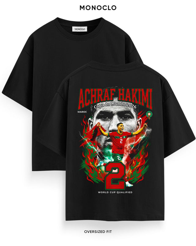 Футболка Monoclo Achraf Hakimi #2 Morocco WC 2026