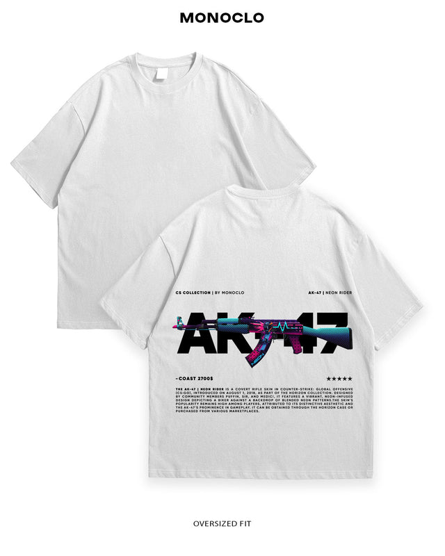 Футболка Monoclo AK - 47 | Neon Rider - MONOCLO UA