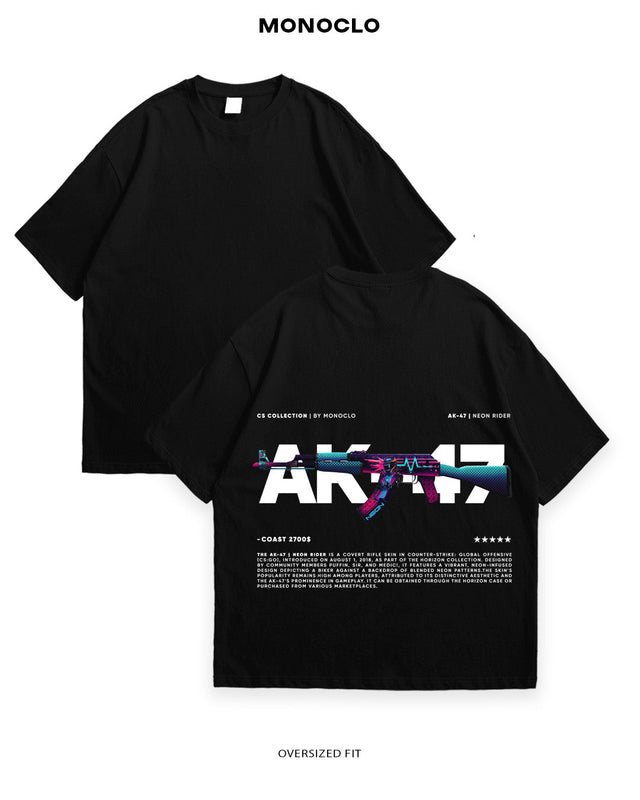 Футболка Monoclo AK - 47 | Neon Rider - MONOCLO UA