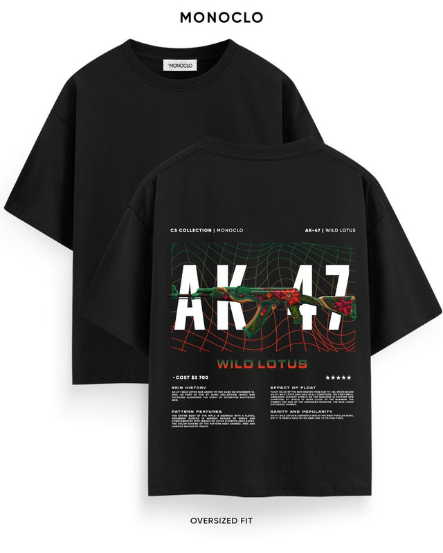 Футболка Monoclo AK-47 Wild Lotus