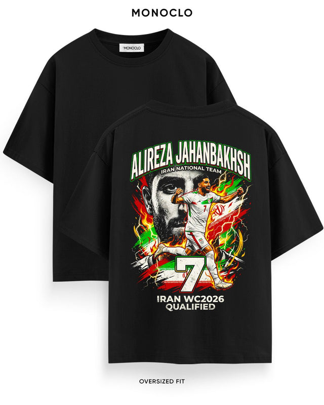 Футболка Monoclo Alireza Jahanbakhsh #7 Iran WC 2026