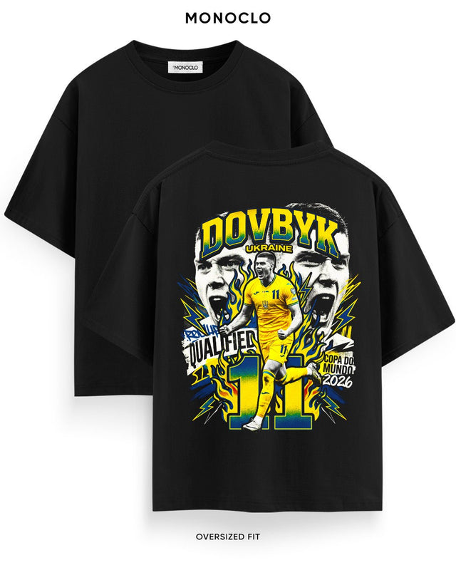 Футболка Monoclo Artem Dovbyk #11 Ukraine WC 2026