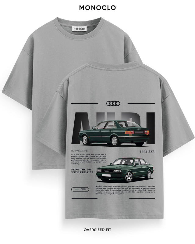 Футболка Monoclo Audi 80 B4 - shop_name Графітовий